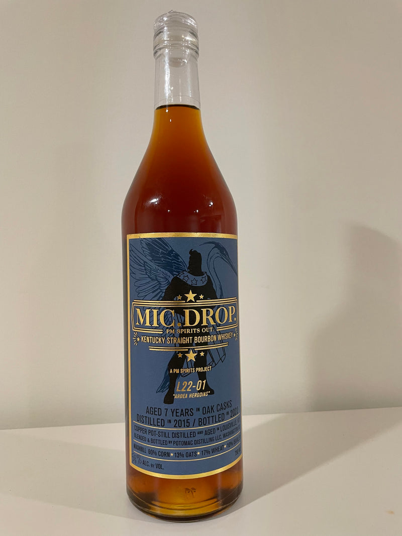 Mic Drop 5.0 - 7yr Kentucky straight Bourbon