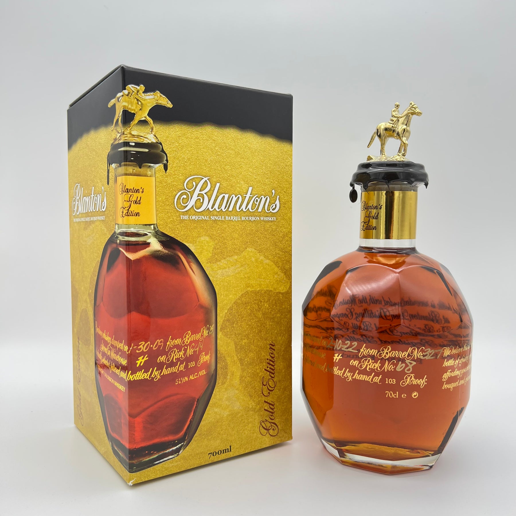 バーボンウイスキーBLANTONS 古酒(箱・袋付き)値下げしました バーボンウイスキーBLANTONS 古酒(箱・袋付き)値下げしました