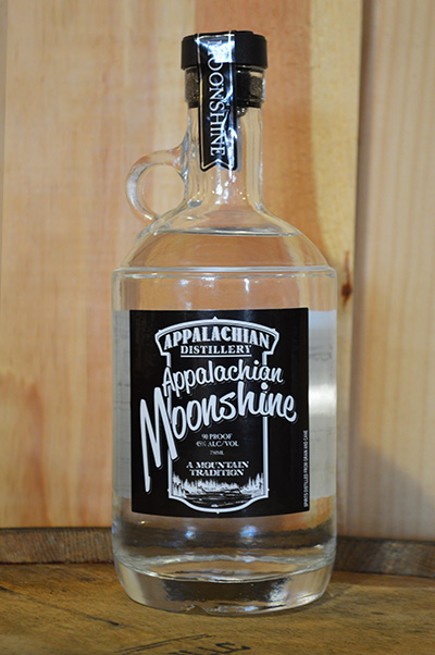 Appalachian Distillery - Appalachian straight moonshine